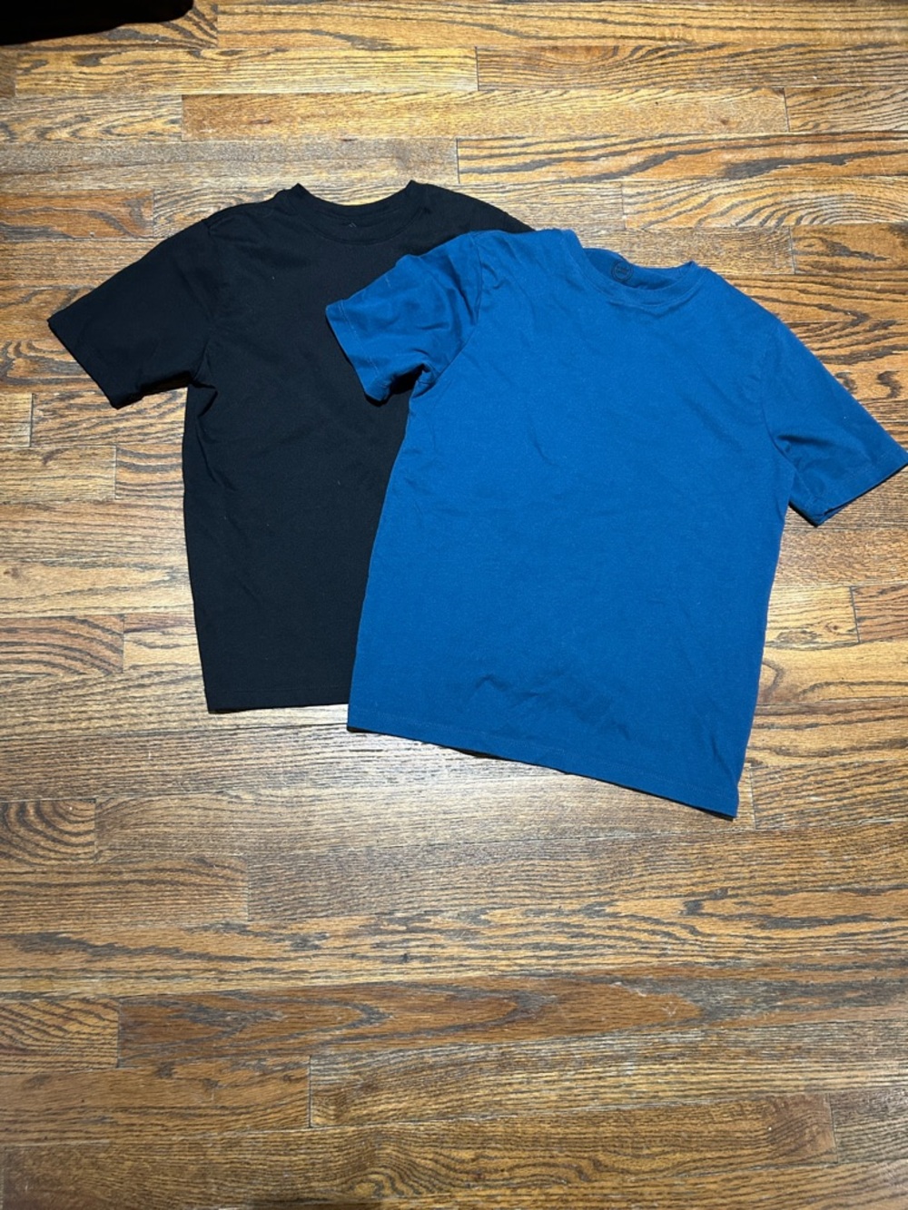 Kids Basic Short Sleeve Tee - Black and Blue